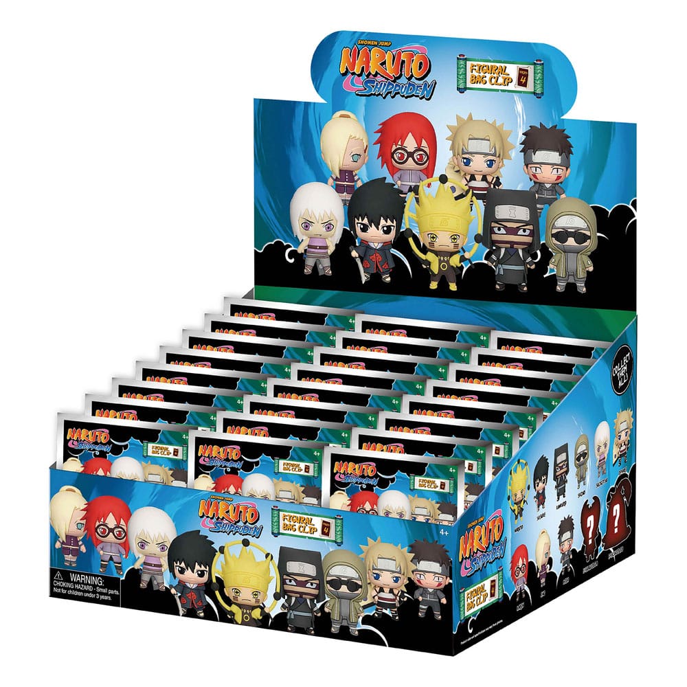 Naruto Shippuden 3D PVC Series Mystery Box ключодържател