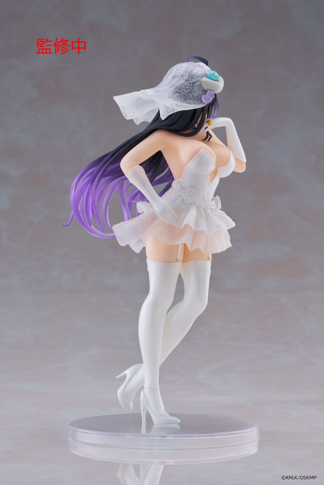 Overlord Coreful PVC Statue Albedo Wedding Ver. Фигурка