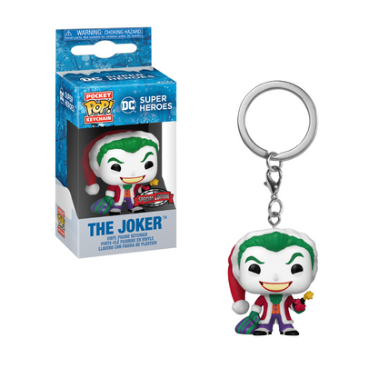 Funko POP! Keychain: DC Holiday - Joker (WMT)