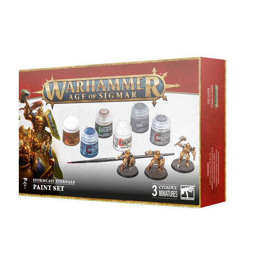 Age of Sigmar: Stormcast Eternals + Paints Set
