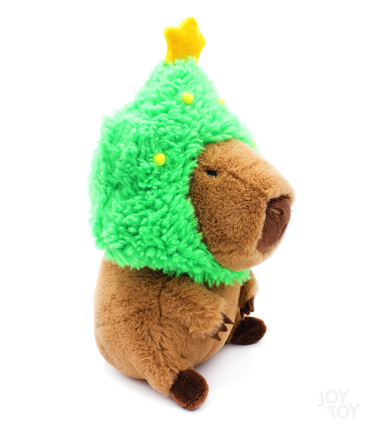 CAPYBARA WITH CHRISTMAS TREE плюшка