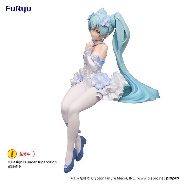 Vocaloid Hatsune Miku (Flower Fairy Nemophila Ver.) Noodle Stopper фигурка