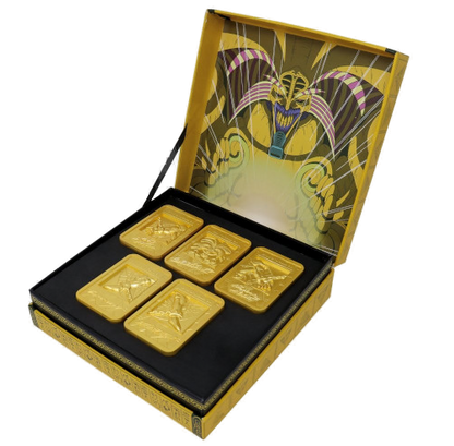 Exodia the Forbidden One 24k Gold Plated Ingot Set