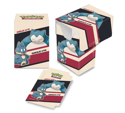 Snorlax and Munchlax Full-View Deck Box