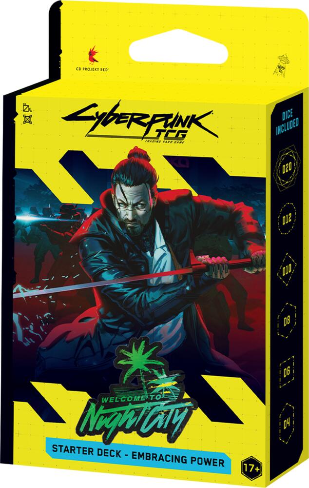 PREORDER CyberpunkTCG Starter Deck: Embracing Power