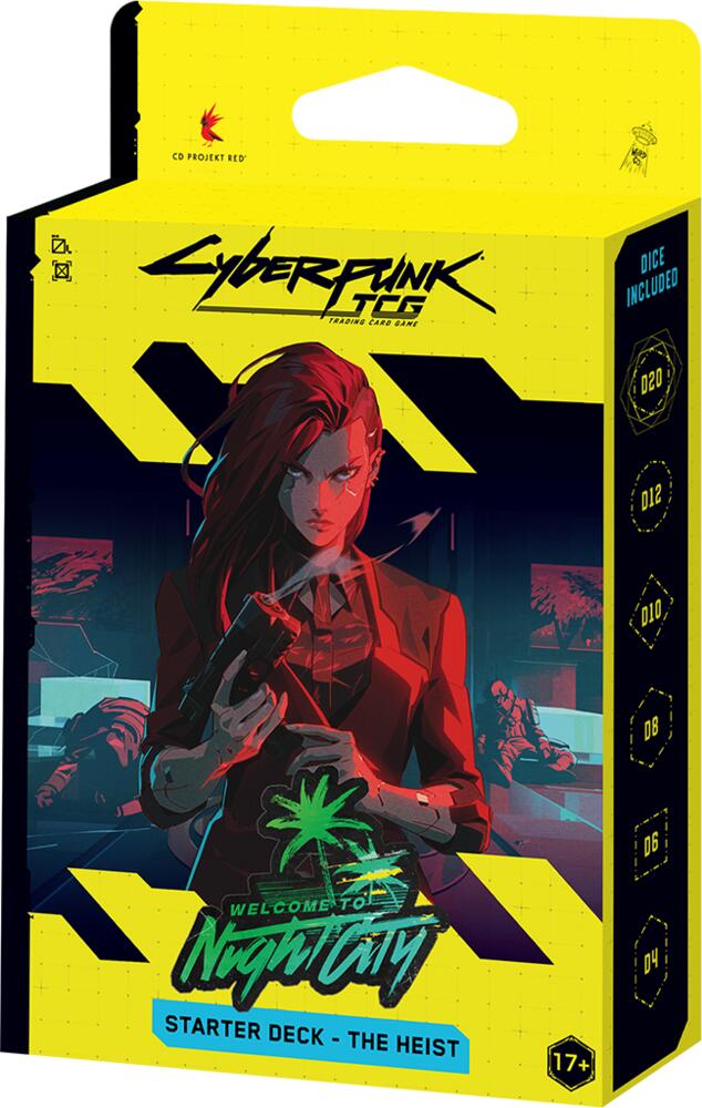 PREORDER CyberpunkTCG Starter Deck: The Heist