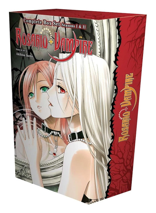 Rosario+Vampire Complete Box Set. (Vol. 1-10 and Season II Vol. 1-14) Манга