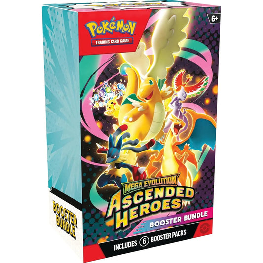 Pokémon TCG: Mega Evolution- Ascended Heroes Booster Bundle