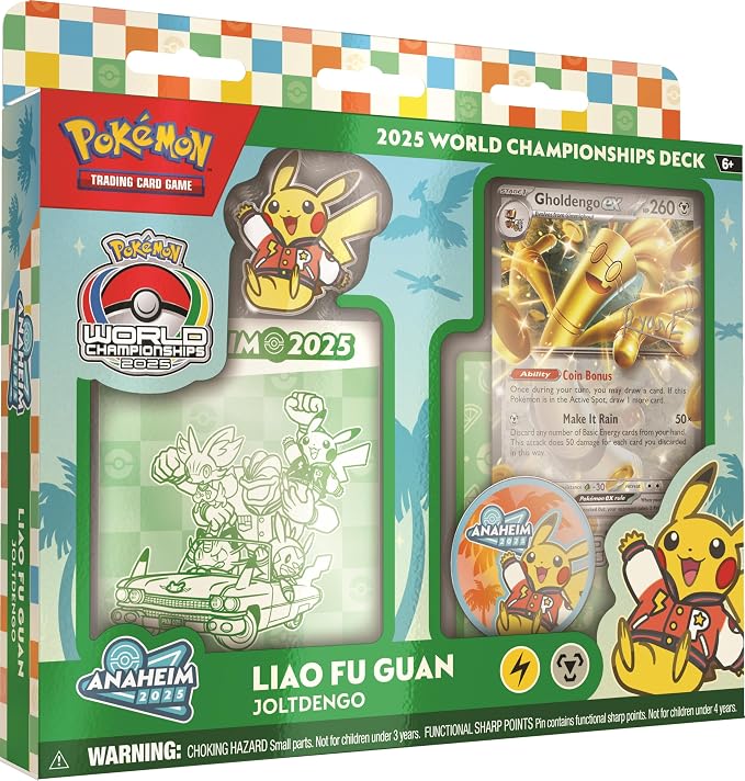 2025 Pokémon TCG World Championships Deck- Joltdengo