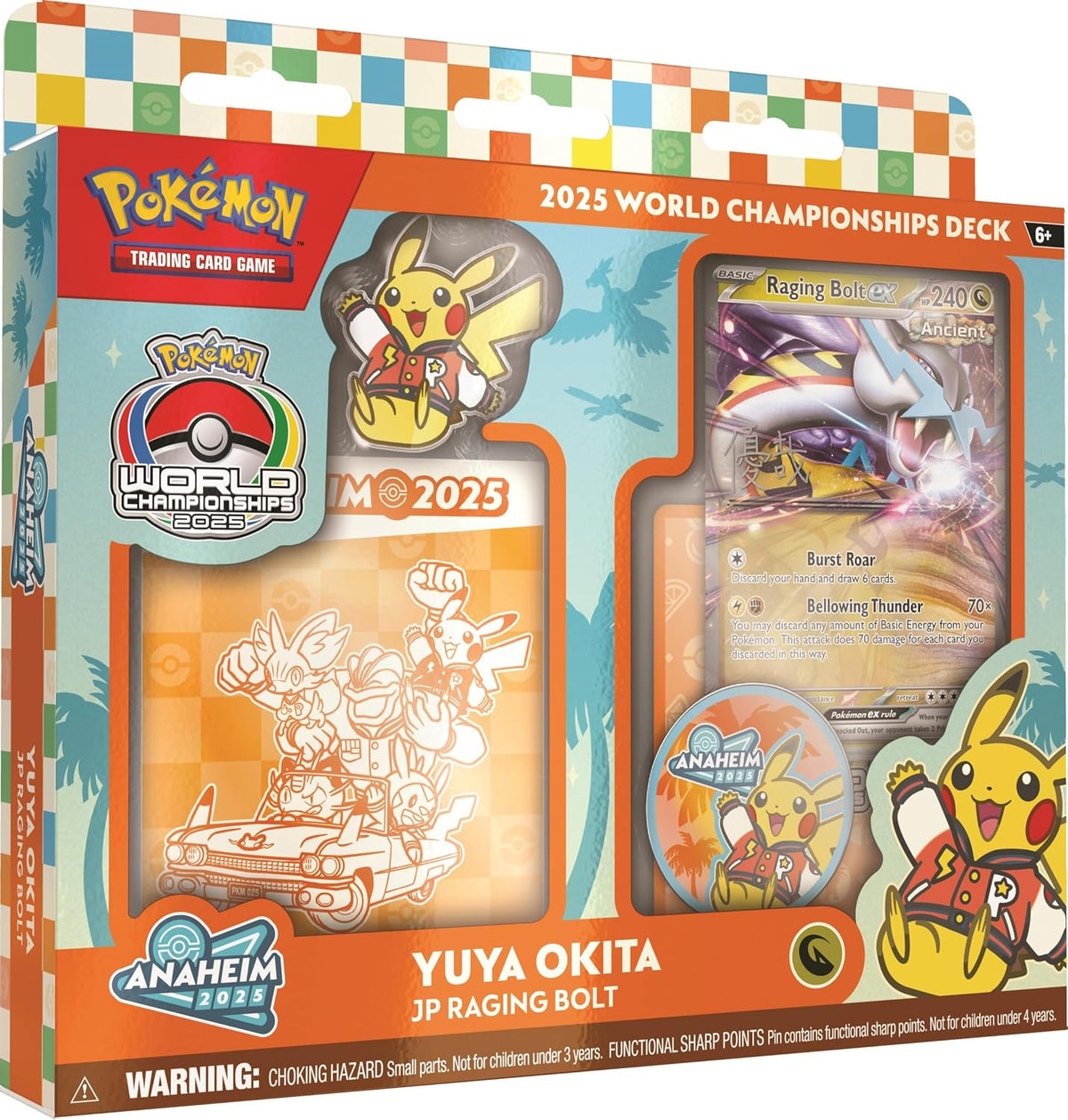 2025 Pokémon TCG World Championships Deck- JP Raging Bolt