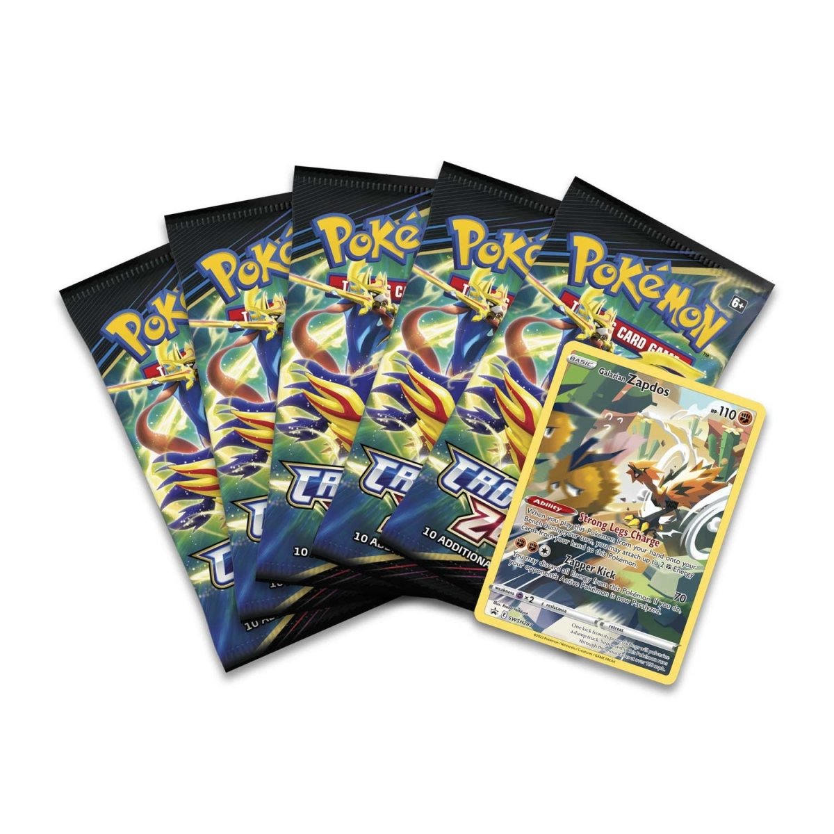 Pokemon TCG: Crown Zenith Tin - Galarian Zapdos