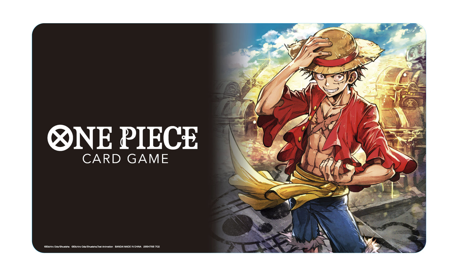 ONE PIECE CARD GAME Playmat and Storage Box Set -Monkey.D.Luffy-