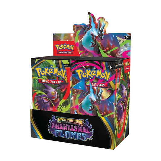 Pokemon TCG: Mega Evolution Phantasmal Flames Booster Display (36 packs)
