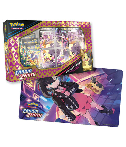 PKM - Sword & Shield 12.5 Crown Zenith Premium Playmat Collection - Morpeko V Union Box - EN