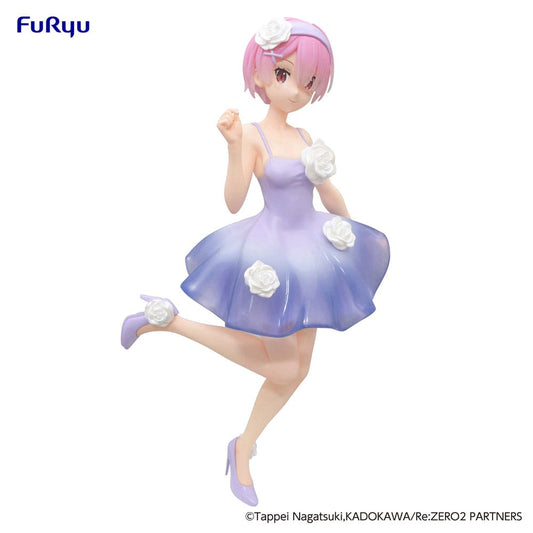 Re:Zero Trio-Try-iT PVC Statue Ram Flower Dress 21cm