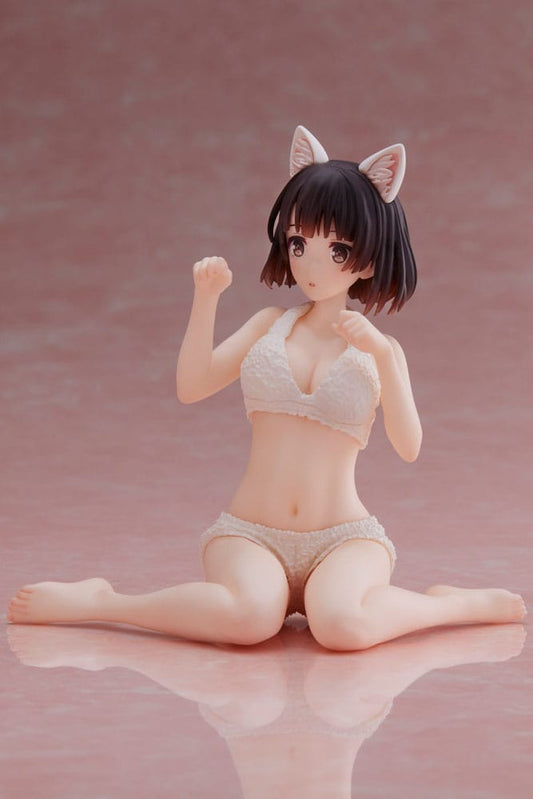 Saekano: How to Raise a Boring Girlfriend PVC фигурка Megumi Kato Cat Roomwear Ver. 12cm