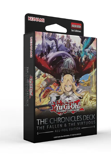 Yu-Gi-Oh TCG: THE CHRONICLES DECK: The Fallen & The Virtuous (All-Foil Edition)