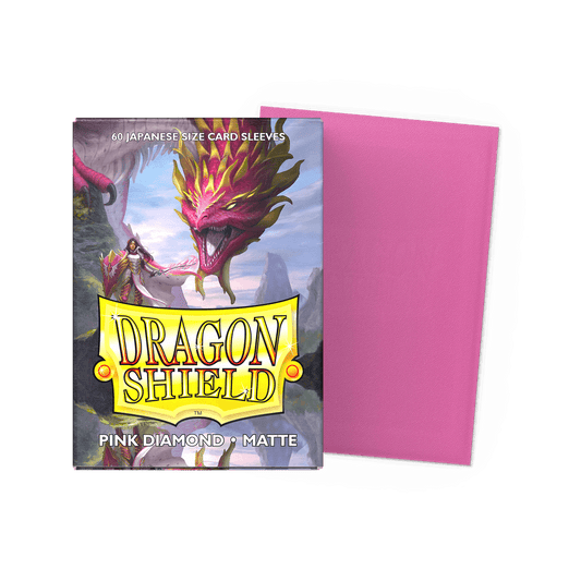 Pink Diamond - 60 Matte Sleeves - Japanese Size