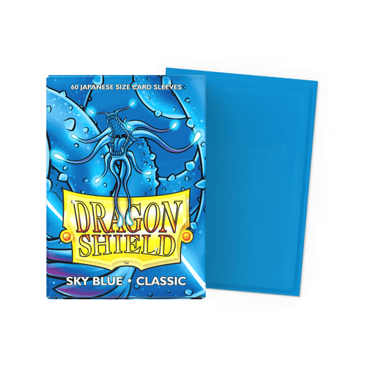 Sky Blue - 60 Classic Sleeves - Japanese Size