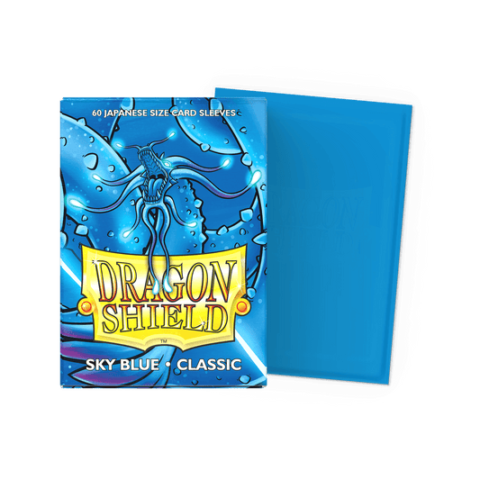 Sky Blue - 60 Classic Sleeves - Japanese Size