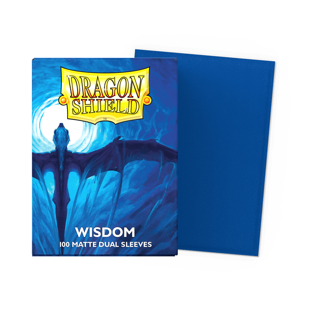 Wisdom - 100 Matte Dual Sleeves - Standard Size