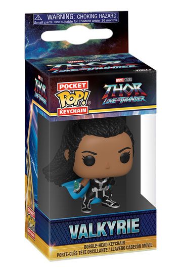 Thor: Love & Thunder Pocket POP! Vinyl Valkyrie Keychain