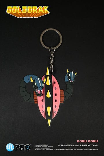 Grendizer Rubber Keychain Goru Goru 7 cm