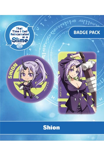 That Time I Got Reincarnated as a Slime Pin Badges 2-Pack Shion