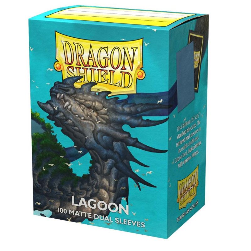 Dragon Shield Dual Matte Sleeves - Lagoon 'Saras' (100 Sleeves)