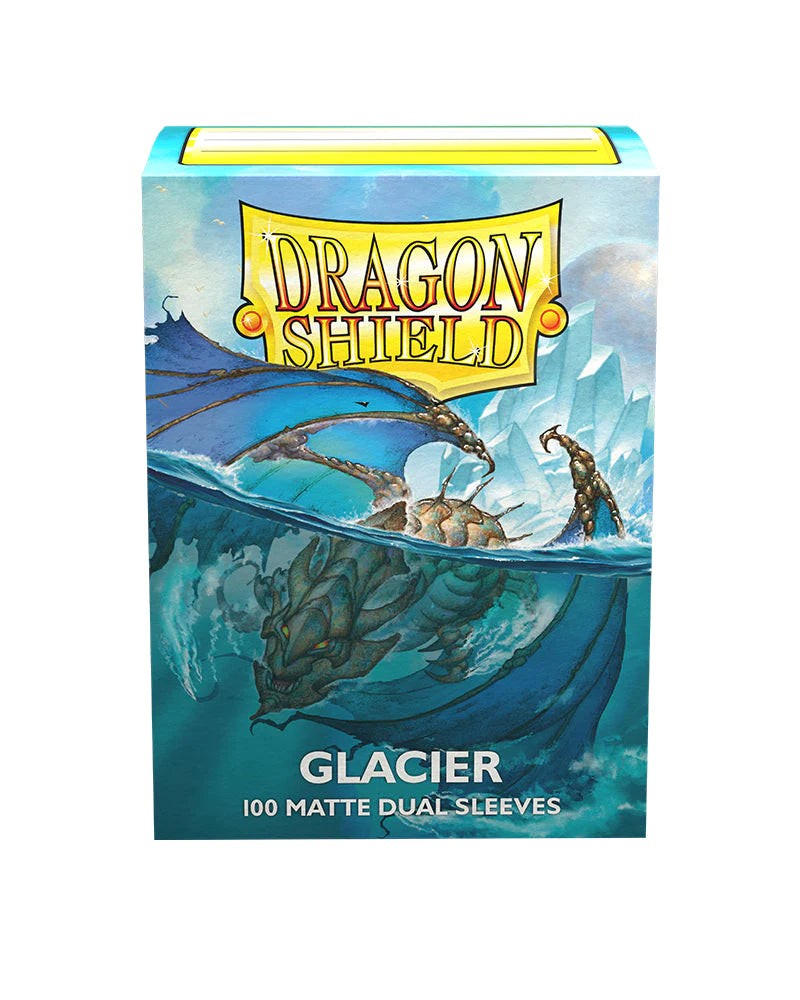 Dragon Shield Standard Matte Dual Sleeves - Glacier Miniom (100 Sleeves)