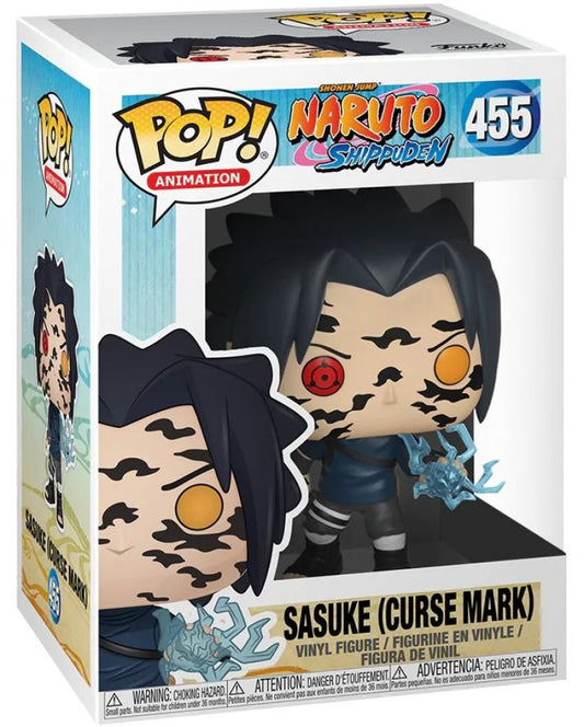 Funko POP! Animation: Naruto Shippuden - Sasuke (Curse Mark) #455