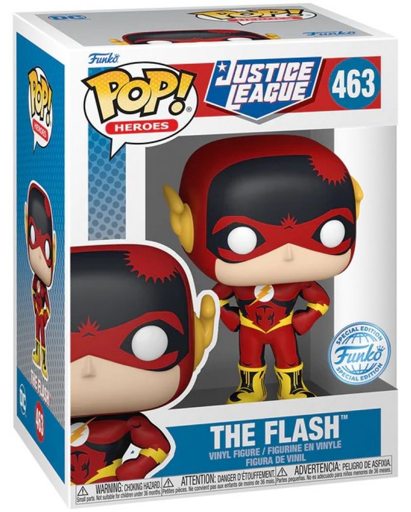 Funko POP! DC Comics: Justice League - The Flash (Special Edition) #463