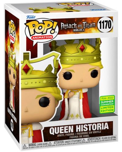 Funko POP! Animation Figure: Attack on Titan - Queen Historia (Convention Limited Edition) #1170