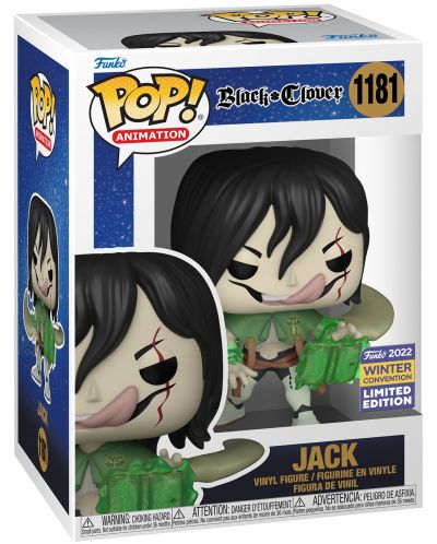Funko POP! Animation Figure: Black Clover - Jack (Convention Limited Edition) #1181 фигурка