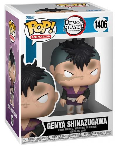 Funko POP! Animation: Demon Slayer - Genya Shinazugawa #1406 фигурка