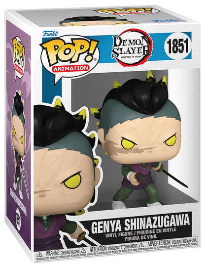 Funko POP! Animation: Demon Slayer - Genya Shinazugawa (Demon Form) #1851 Фигурка
