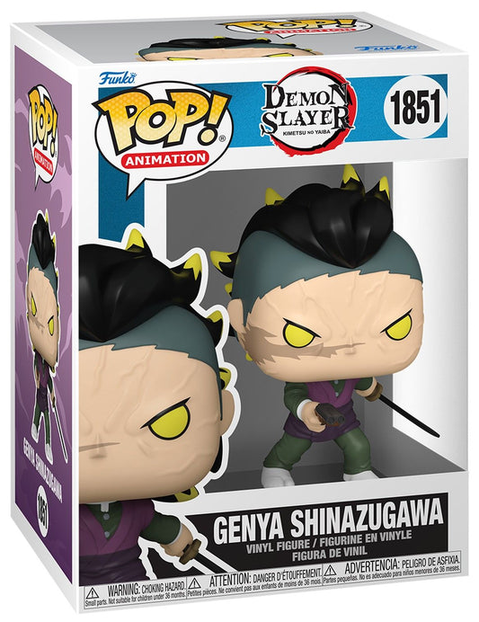Funko POP! Animation: Demon Slayer - Genya Shinazugawa (Demon Form) #1851 Фигурка