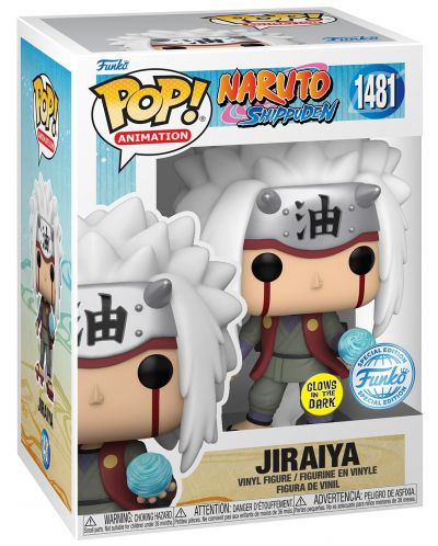 Funko POP! Animation: Naruto Shippuden - Jiraiya (Glows in the Dark) (Special Edition) #1481