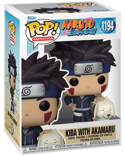 Funko POP! Animation: Naruto Shippuden - Kiba with Akamaru #1194 Фигура