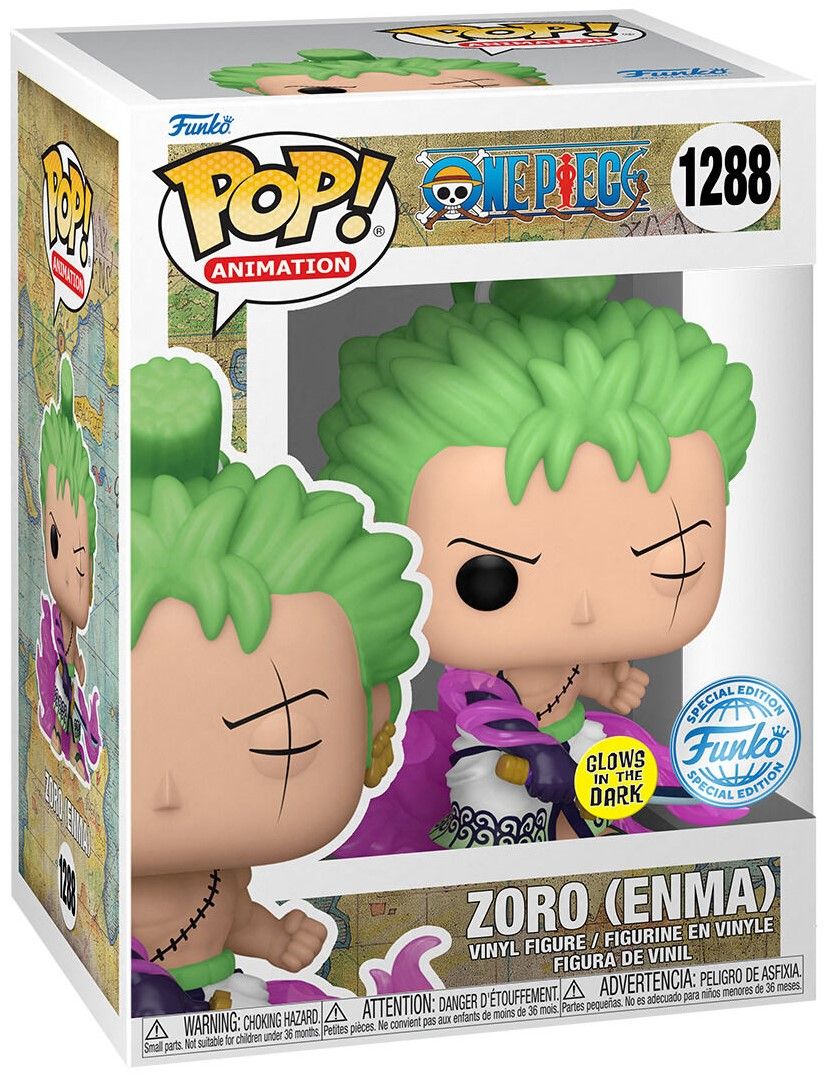 Funko POP! Animation: One Piece - Zoro (Enma) (Glows in the Dark) (Special Edition) #1288 фигурка