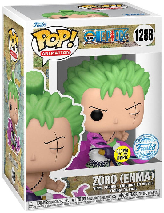 Funko POP! Animation: One Piece - Zoro (Enma) (Glows in the Dark) (Special Edition) #1288 фигурка