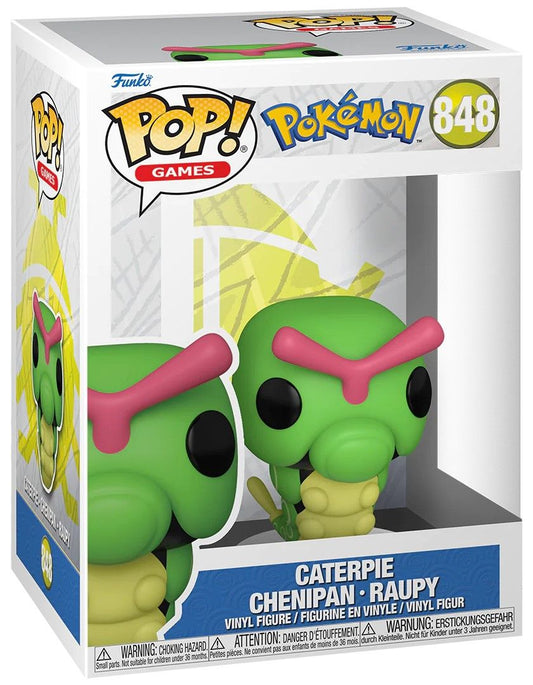 Фигурка Funko POP! Games: Pokemon - Caterpie #848