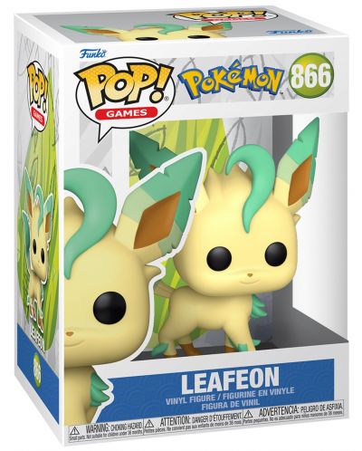 Funko POP! Games: Pokemon - Leafeon #866 фигуркa