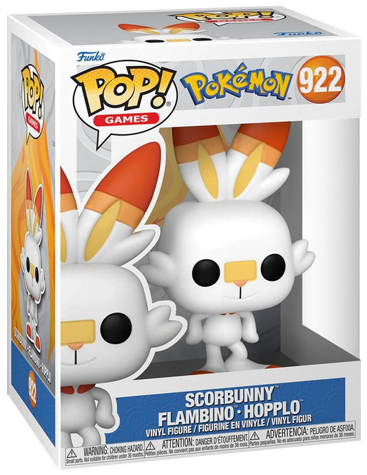 Фигурка Funko POP! Games Figure: Pokemon - Scorbunny #922