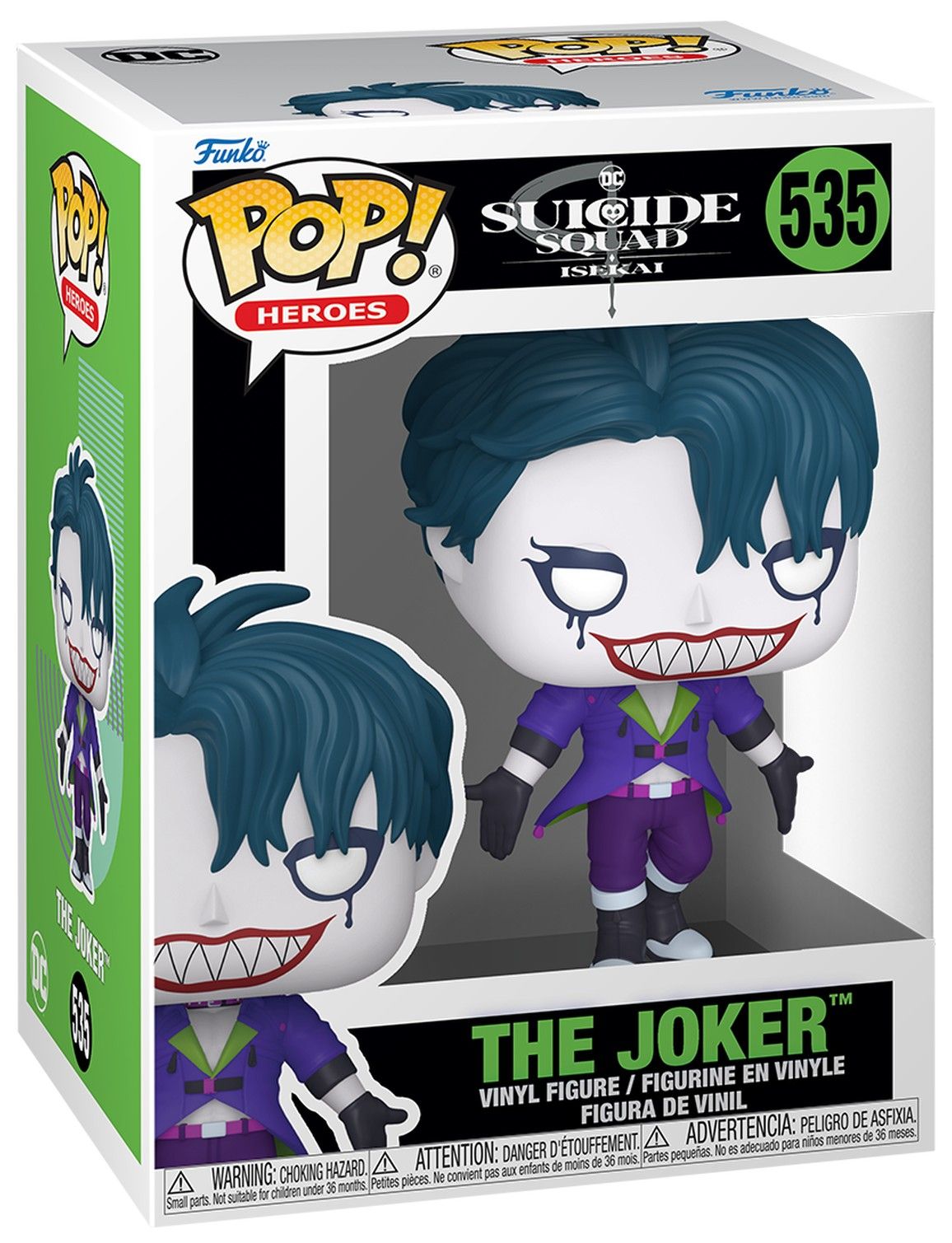 Фигурка Funko POP! Heroes: Suicide Squad Isekai - The Joker #554