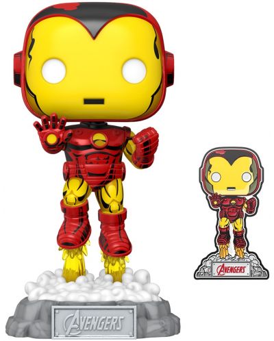 Funko POP! Marvel: Avengers - Iron Man (with Pin) (Special Edition) #1172 Фигура