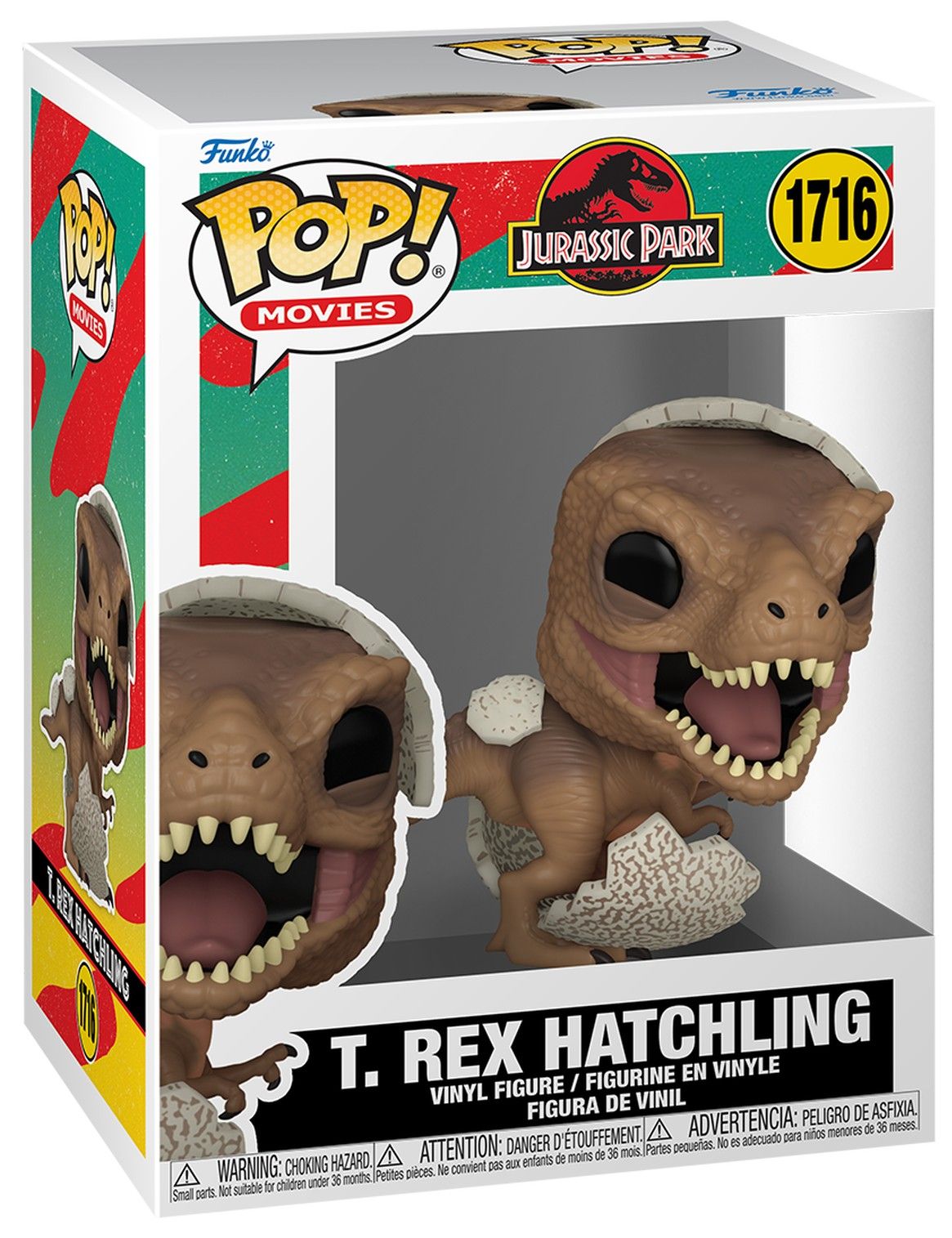 Фигурка Funko POP! Movies: Jurassic Park - Tyrannosaurus Rex Hatchling #1716