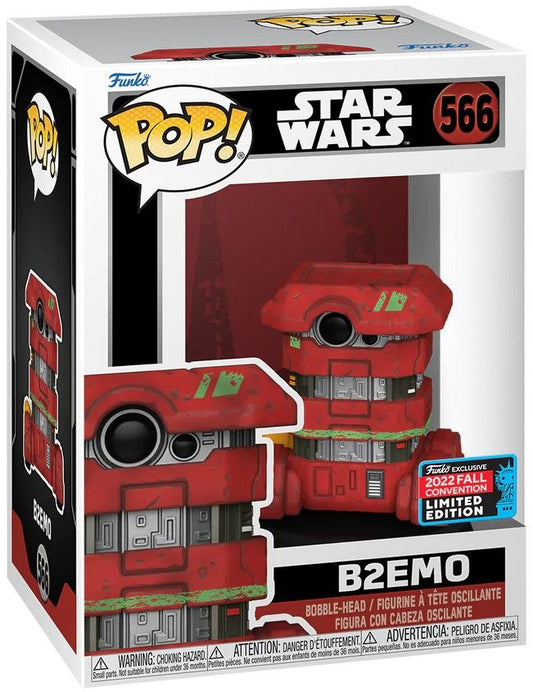 Funko POP! Movies: Star Wars - B2EMO (2022 Fall Convention Limited Edition) #566 Figure