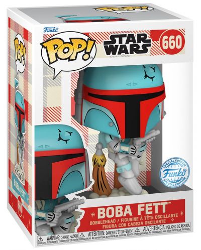Funko POP! Movies Figure: Star Wars - Boba Fett (Retro Reimagined) (Special Edition) #660 фигурка