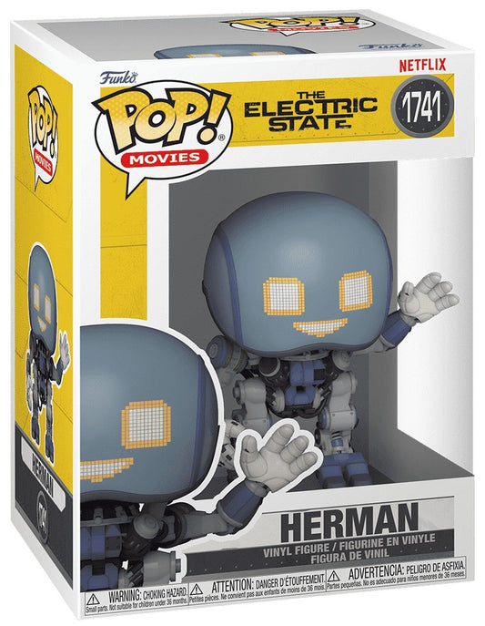 Фигурка Funko POP! Movies: The Electric State - Herman #1741